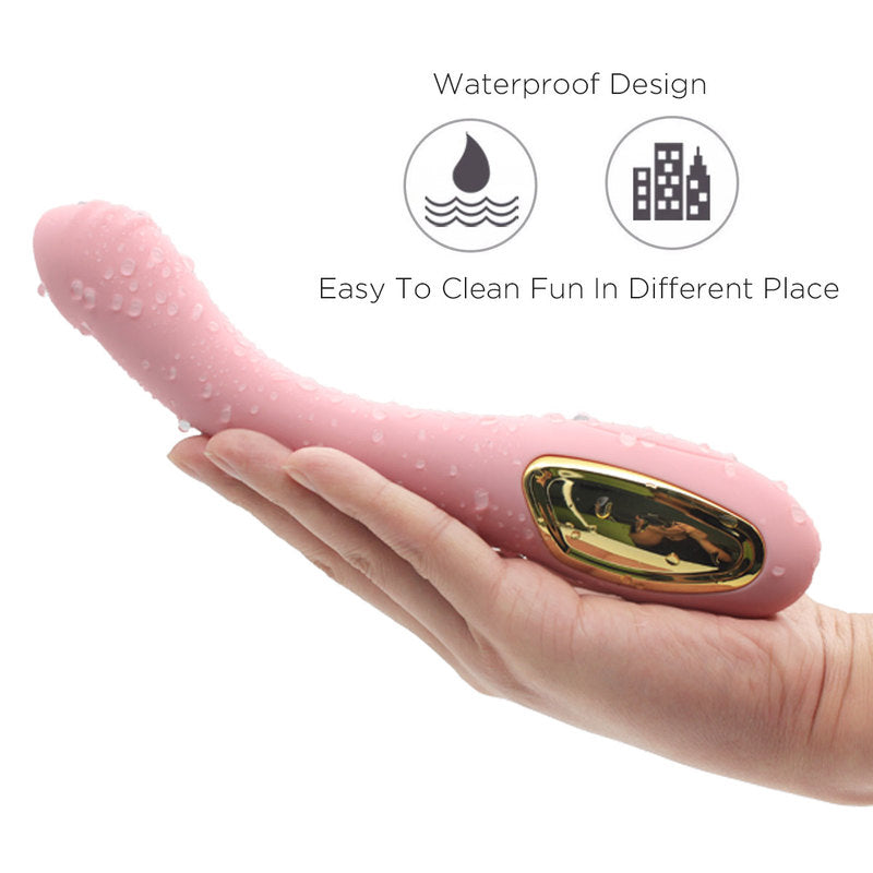 Waterproof Vibrator G Spot Vibrator for Women with 10 Strong Vibration Modes Rechargeable Personal Vibrator for Effortless Insertion Ideal Female Sex Toy for Beginners Couples