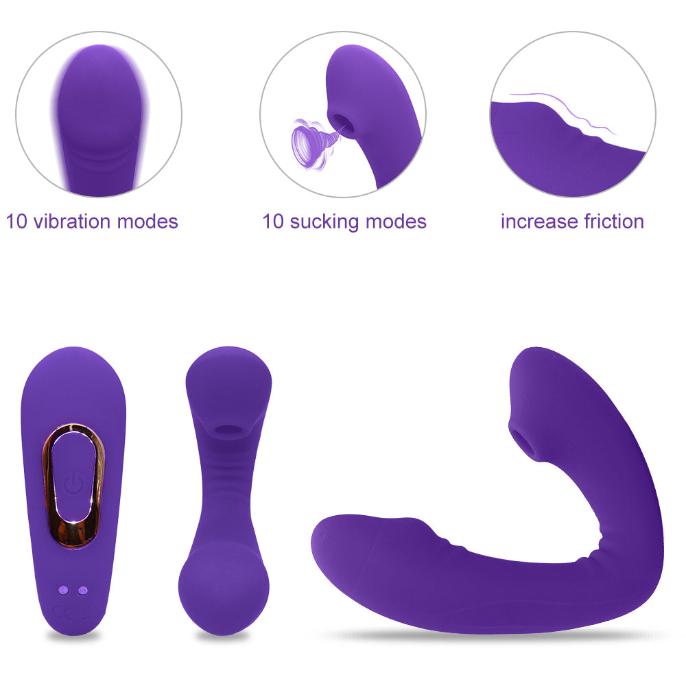 Waterproof G Spot Vibrator with Quiet Dual Motors Clitoris Stimulator Couples Vibrator Toy with Magnetic USB Rechargeable for Couple or Solo Play