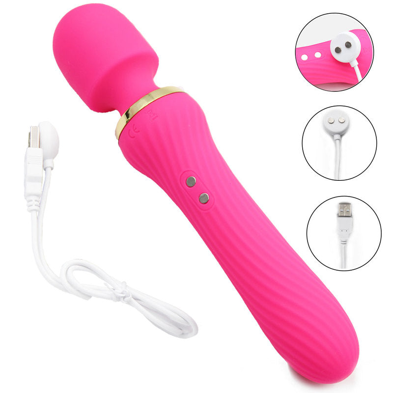 Personal Wand Electric Massager with 10 Powerful Magic Vibrations, Handheld  Neck Shoulder Back Body Massager Wand Massage for Deep Muscles Pain Relief