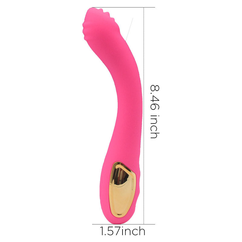 Waterproof Vibrator G Spot Vibrator for Women with 10 Strong Vibration Modes Rechargeable Personal Vibrator for Effortless Insertion Ideal Female Sex Toy for Beginners Couples