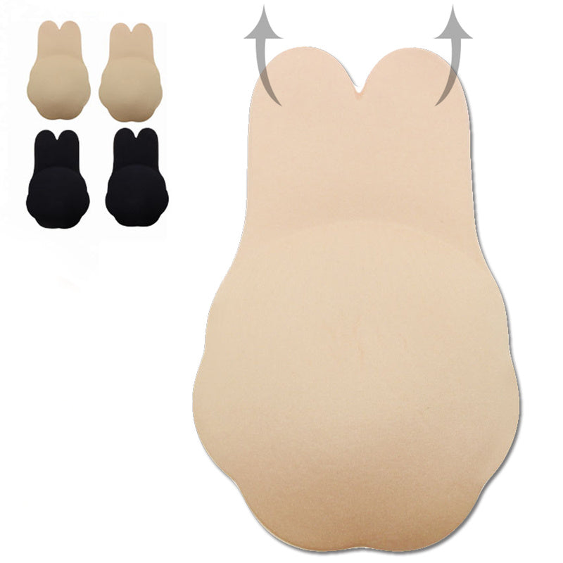 Sticky Bra Push Up Lift Nipple Covers Adhesive Strapless Invisible Backless Bras Plunge Reusable for Women