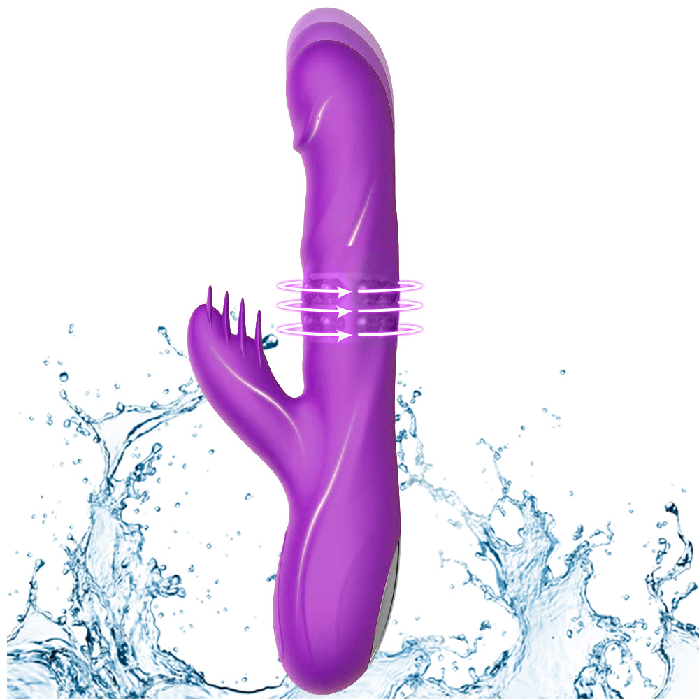 Wand Massager New Upgrade Magic Vibration Modes Handheld Wireless Waterproof Mute Rechargeable Personal Massager for Neck Shoulder Back Body Relieves Muscle Tension