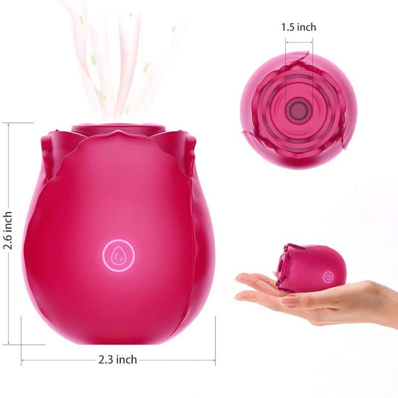 Sucking Sexual Rose vibrator