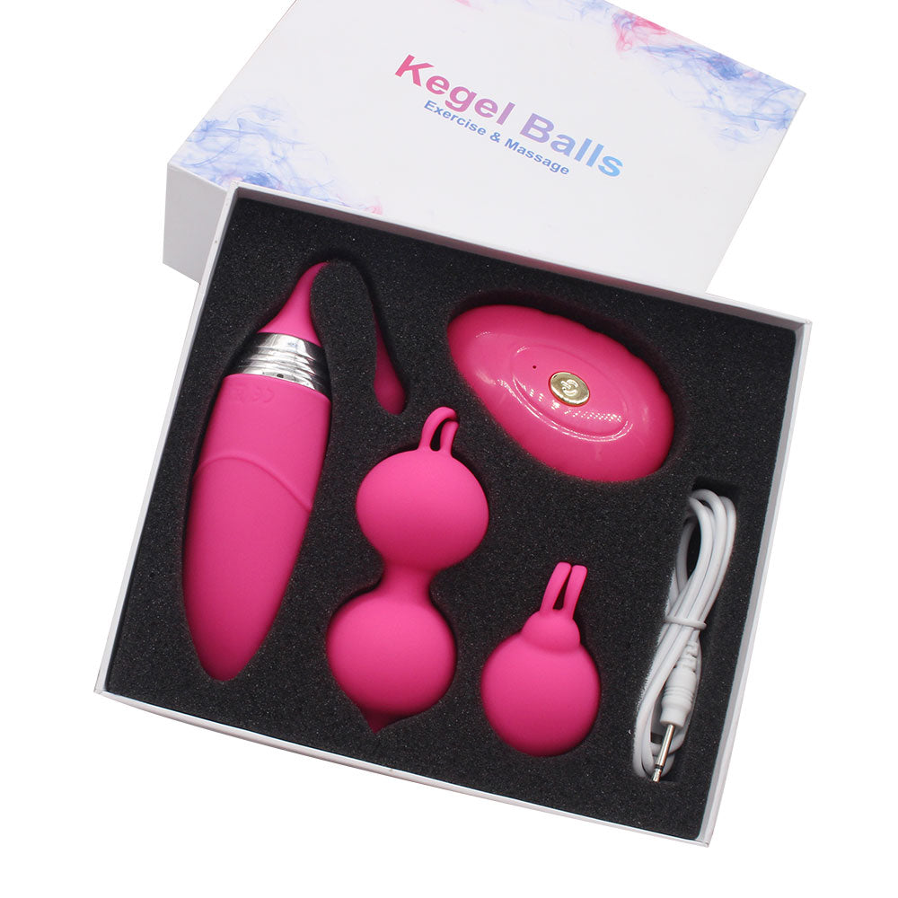 Minc Hot 2 in 1 Kegel Balls for Beginners Ben Wa Balls for Tightening Kegel Exercise Weights-Doctor Recommended for Bladder Control Pelvic Floor Massager Ball Kegel Sets