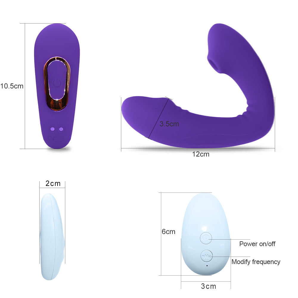 Waterproof G Spot Vibrator with Quiet Dual Motors Clitoris Stimulator Couples Vibrator Toy with Magnetic USB Rechargeable for Couple or Solo Play