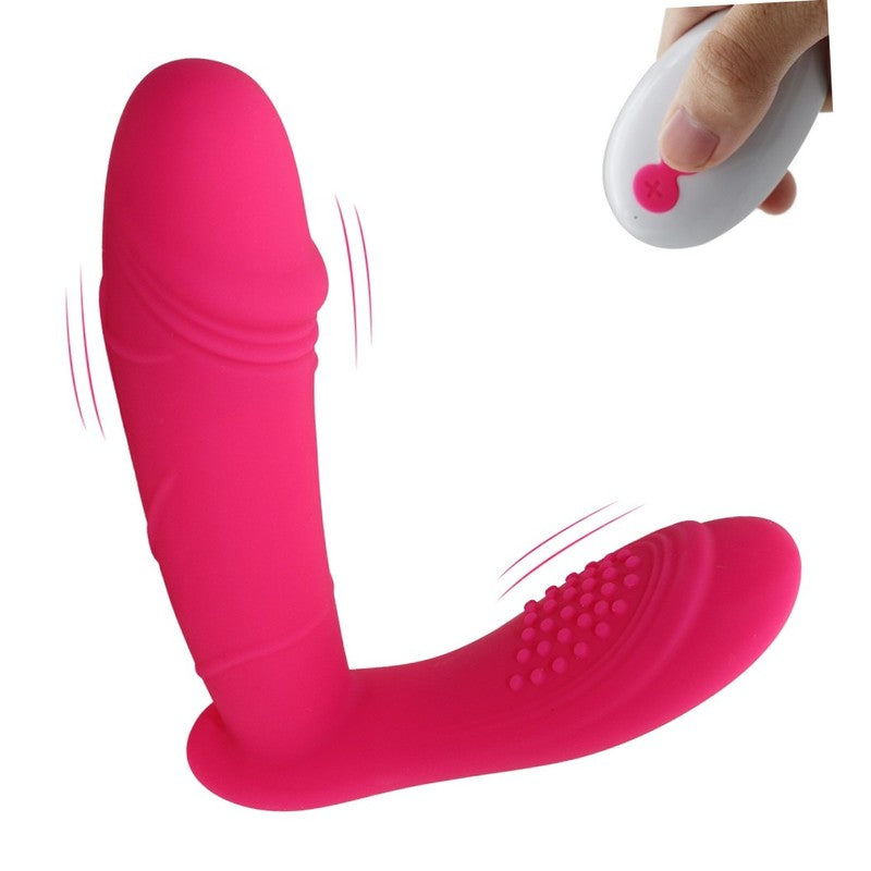 Waterproof G Spot Vibrator with Quiet Dual Motors 10 Vibrations Clitoris Stimulator Couples Vibrator Toy with Magnetic USB Rechargeable for Couple or Solo Play