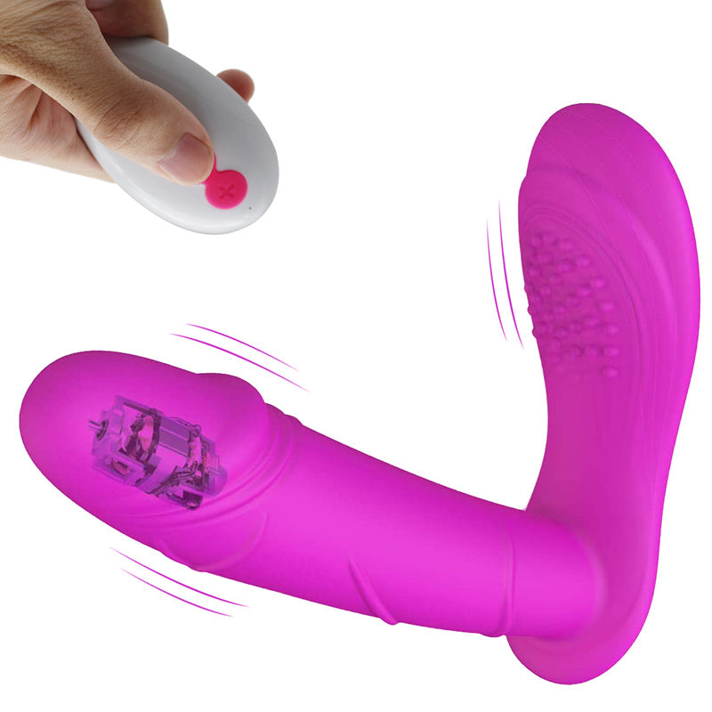 Waterproof G Spot Vibrator with Quiet Dual Motors 10 Vibrations Clitoris Stimulator Couples Vibrator Toy with Magnetic USB Rechargeable for Couple or Solo Play