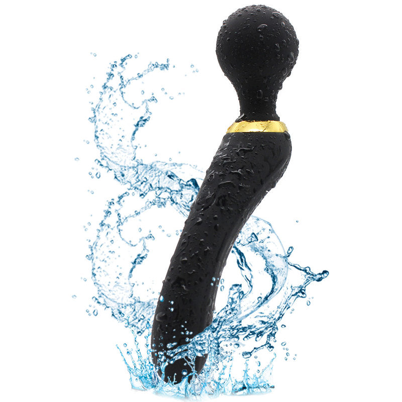 Personal Wand Vibrator with 3 Powerful Speeds 10 Vibration Modes for Men and Women Handheld Realistic Vibrator Adult Sex Toy for Full Body Massage Rechargeable Cordless