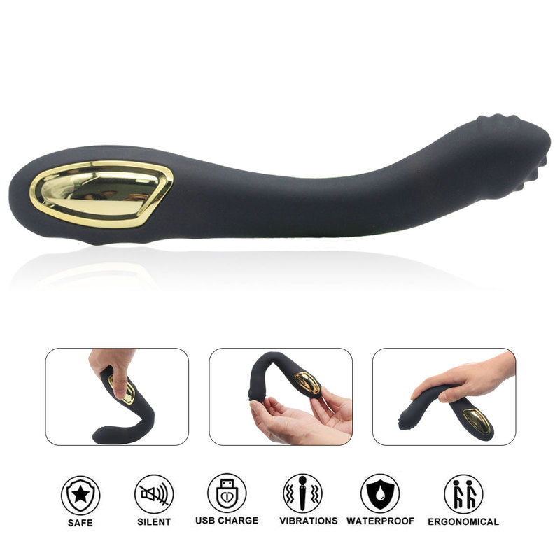 Waterproof Vibrator G Spot Vibrator for Women with 10 Strong Vibration Modes Rechargeable Personal Vibrator for Effortless Insertion Ideal Female Sex Toy for Beginners Couples