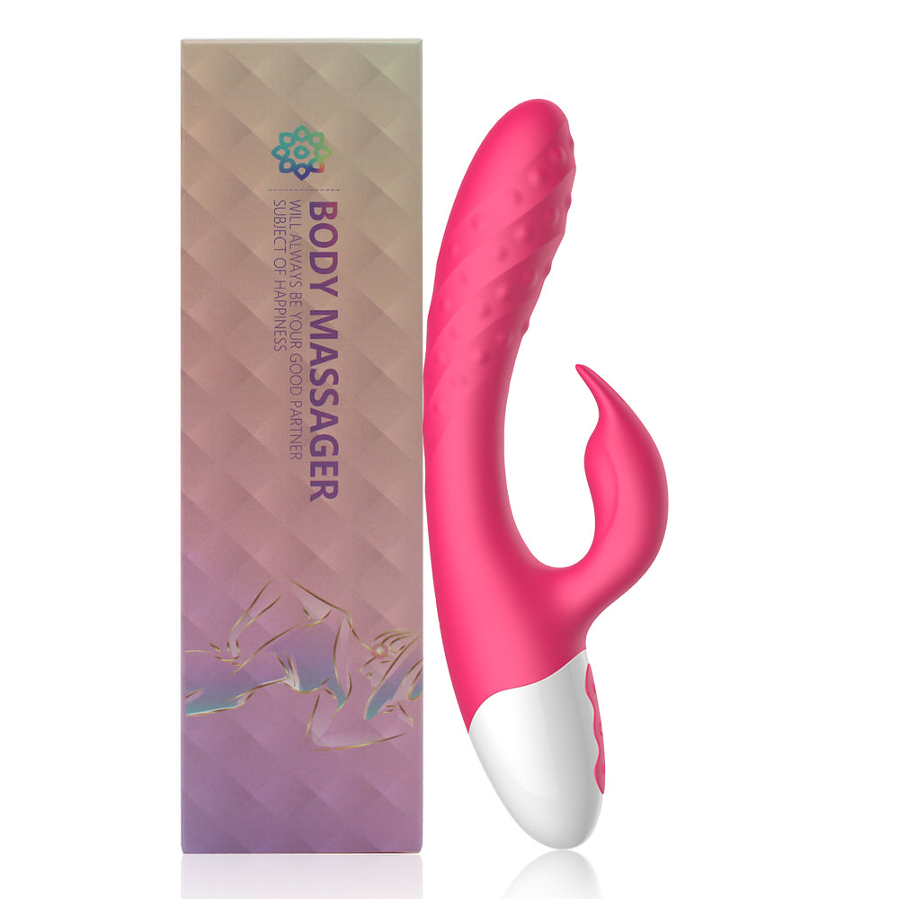 G Spot Rabbit Vibrator Adult Sex Toys with Bunny Ears for Clitoris Stimulation,Waterproof Personal Dildo Vibrator Clit Stimulator 10 Vibration Modes Quiet Dual Motor for Women Rechargeable