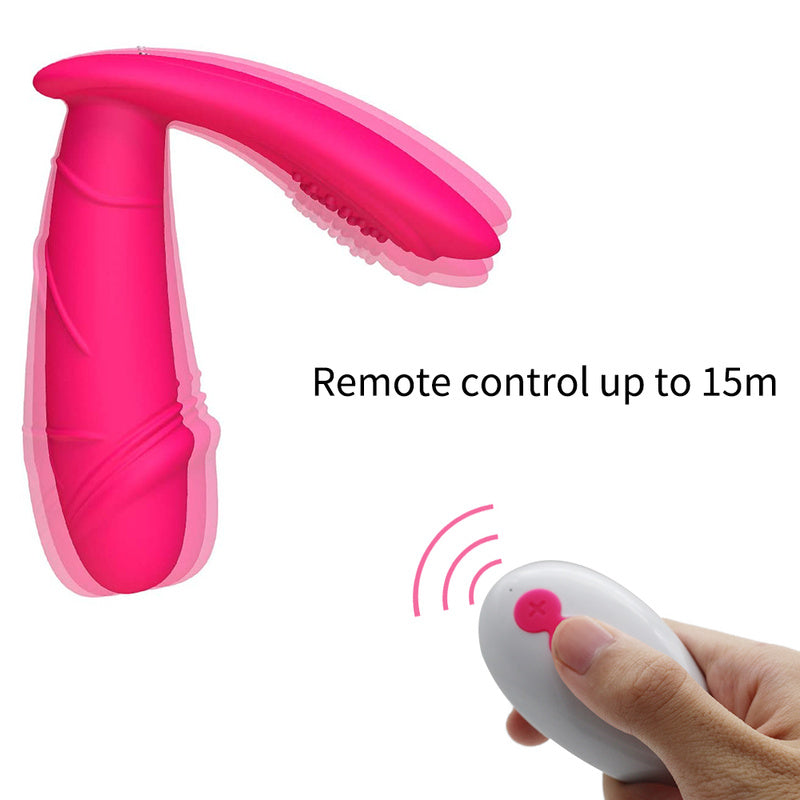 Waterproof G Spot Vibrator with Quiet Dual Motors 10 Vibrations Clitoris Stimulator Couples Vibrator Toy with Magnetic USB Rechargeable for Couple or Solo Play