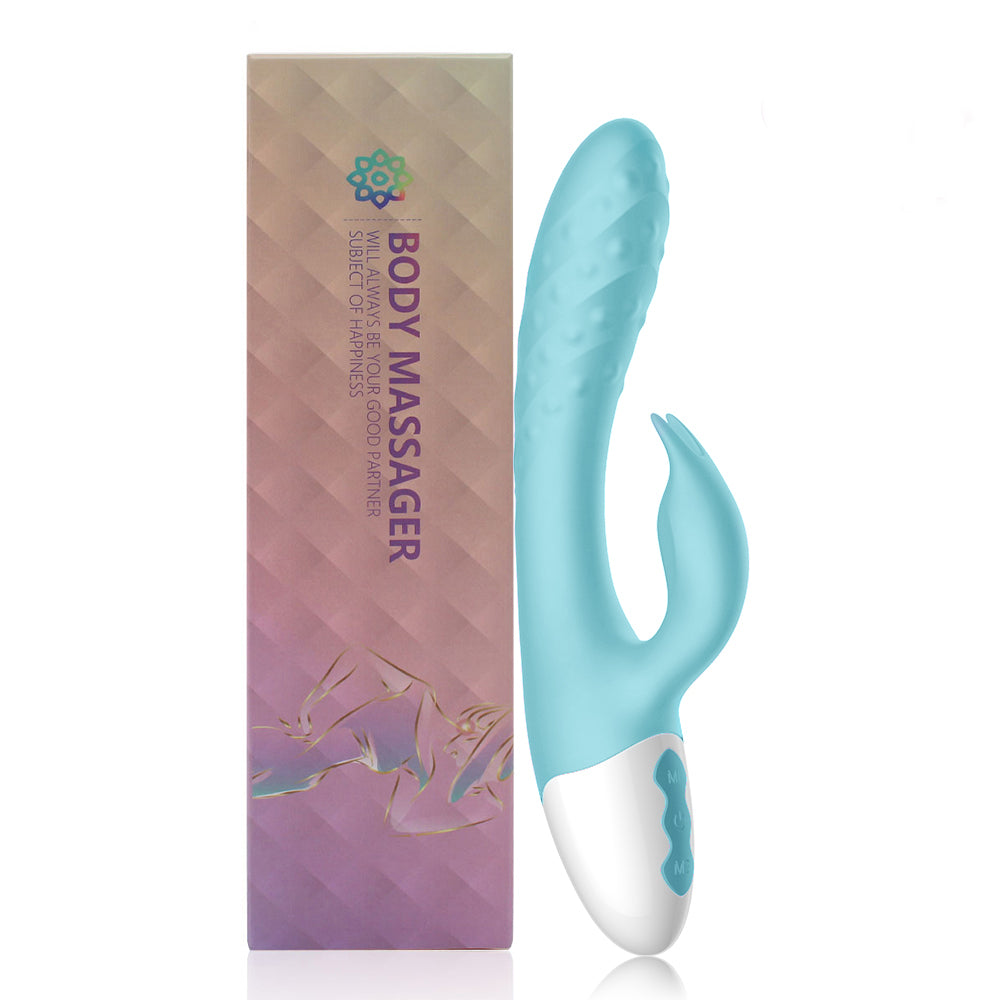 G Spot Rabbit Vibrator Adult Sex Toys with Bunny Ears for Clitoris Stimulation,Waterproof Personal Dildo Vibrator Clit Stimulator 10 Vibration Modes Quiet Dual Motor for Women Rechargeable