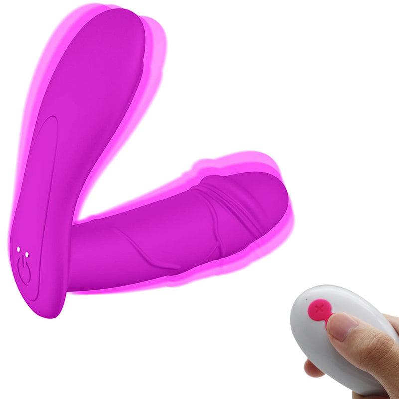 Waterproof G Spot Vibrator with Quiet Dual Motors 10 Vibrations Clitoris Stimulator Couples Vibrator Toy with Magnetic USB Rechargeable for Couple or Solo Play