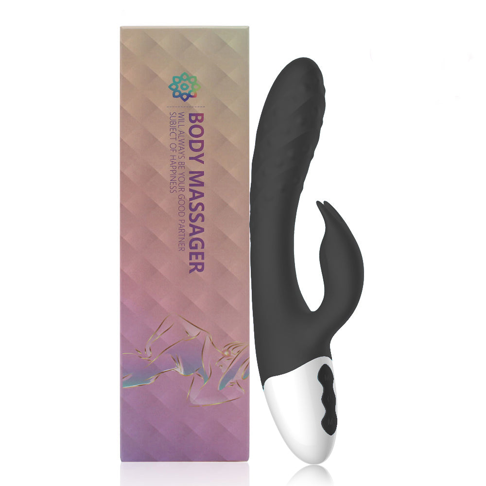 G Spot Rabbit Vibrator Adult Sex Toys with Bunny Ears for Clitoris Stimulation,Waterproof Personal Dildo Vibrator Clit Stimulator 10 Vibration Modes Quiet Dual Motor for Women Rechargeable